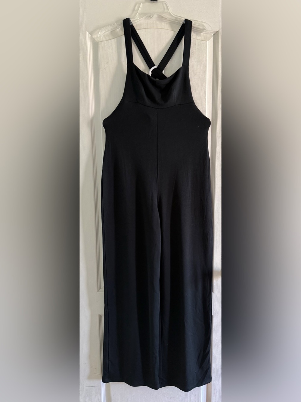 Yitty Black Wide-Leg Women's Jumpsuit